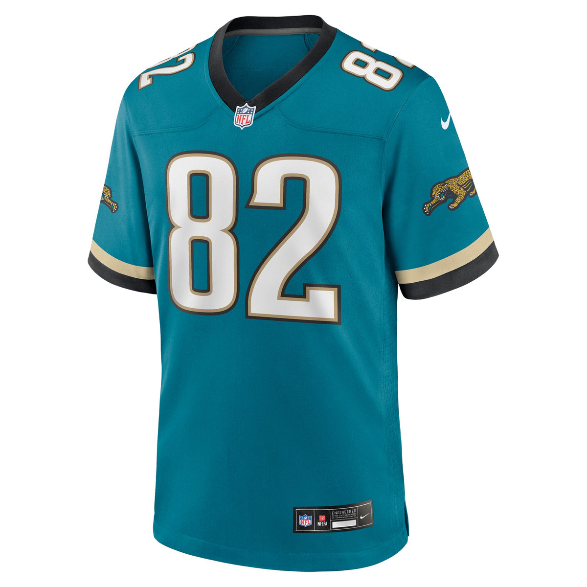 Jacksonville Jaguars Jimmy Smith Teal Retired Player Alternate Game Jersey