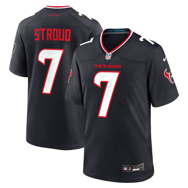 Houston Texans C.J. Stroud Nike Navy Game Jersey