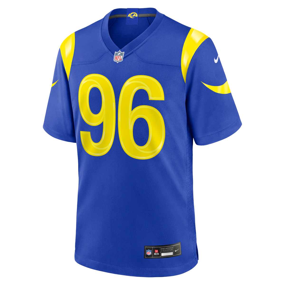 Los Angeles Rams Tim Keenan III Royal Team Game Jersey