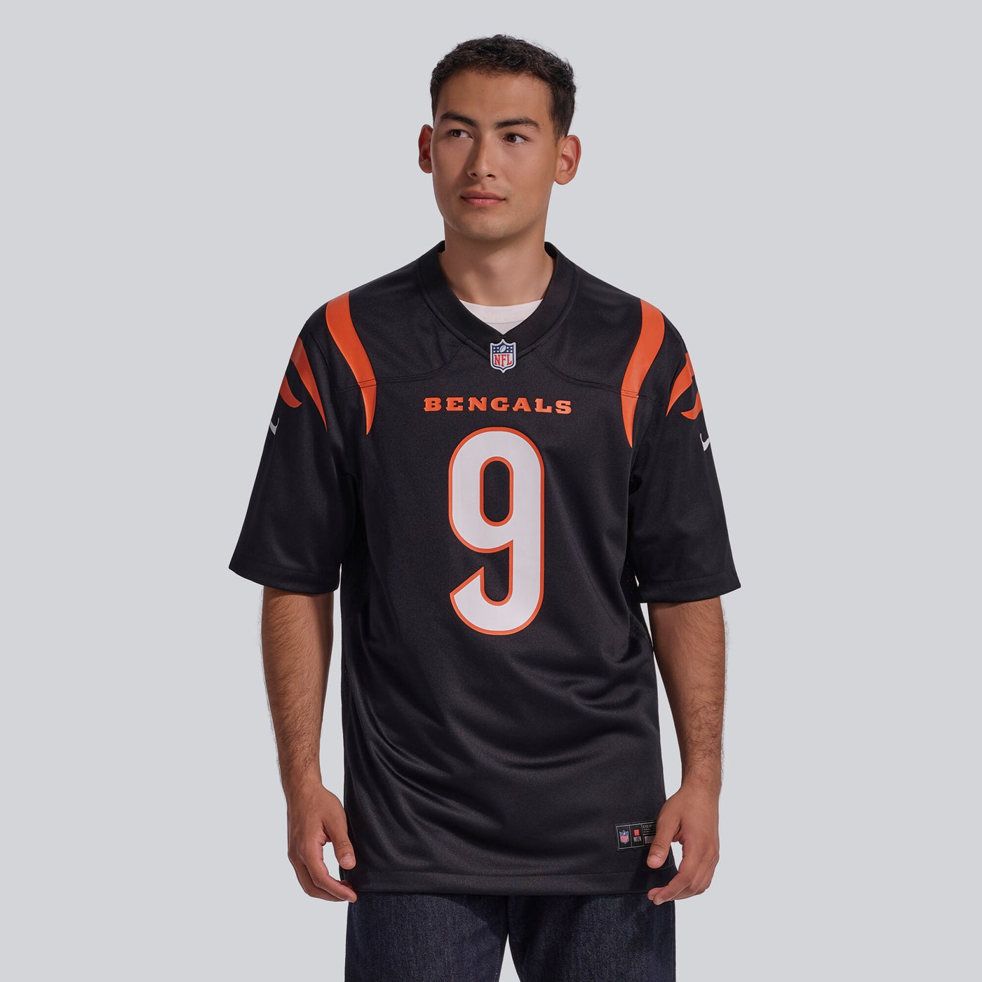 Cincinnati Bengals Joe Burrow Nike Black Player Game Jersey