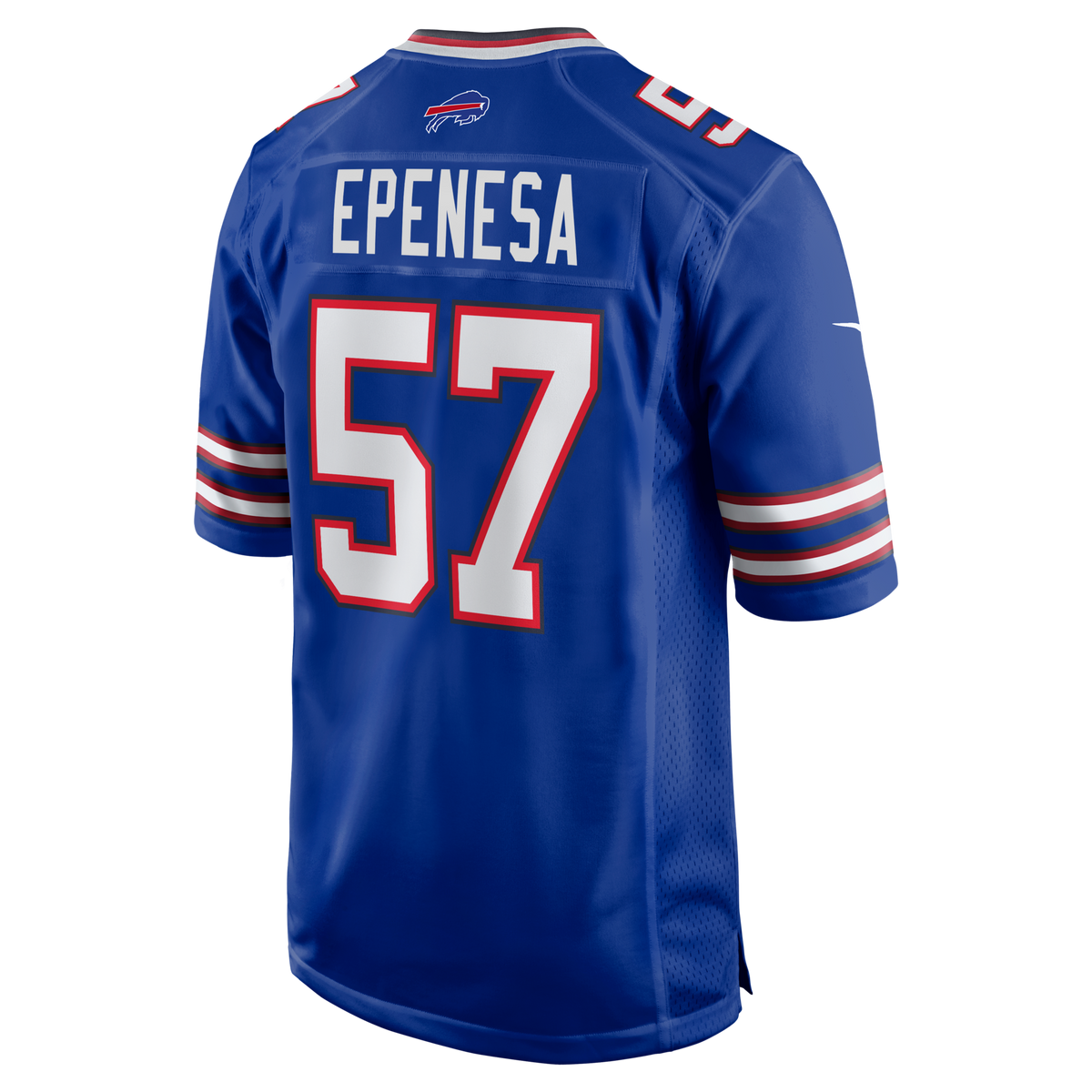 Buffalo Bills A.J. Epenesa Royal Game Player Jersey