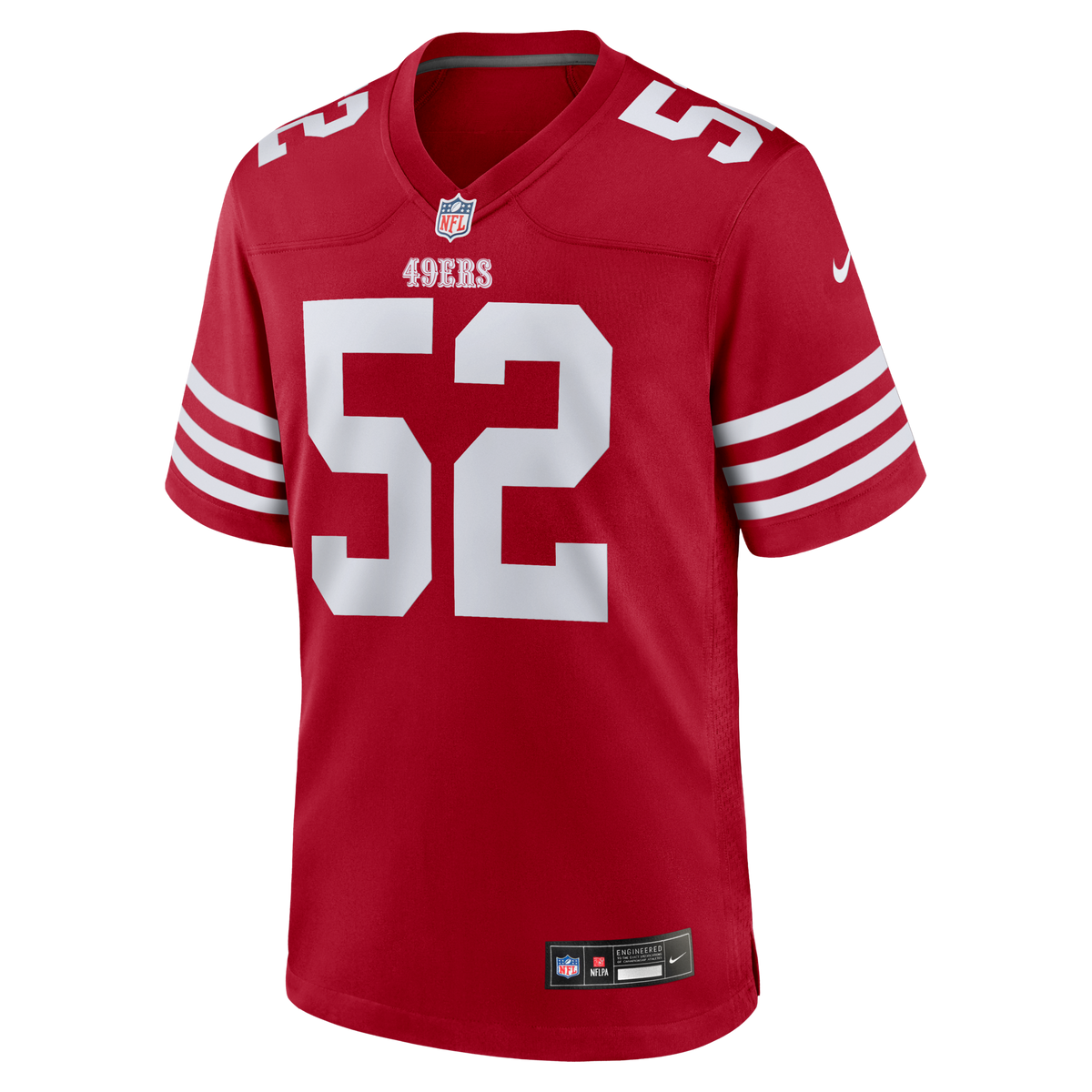 San Francisco 49ers Patrick Willis Scarlet Retired Player Game Jersey