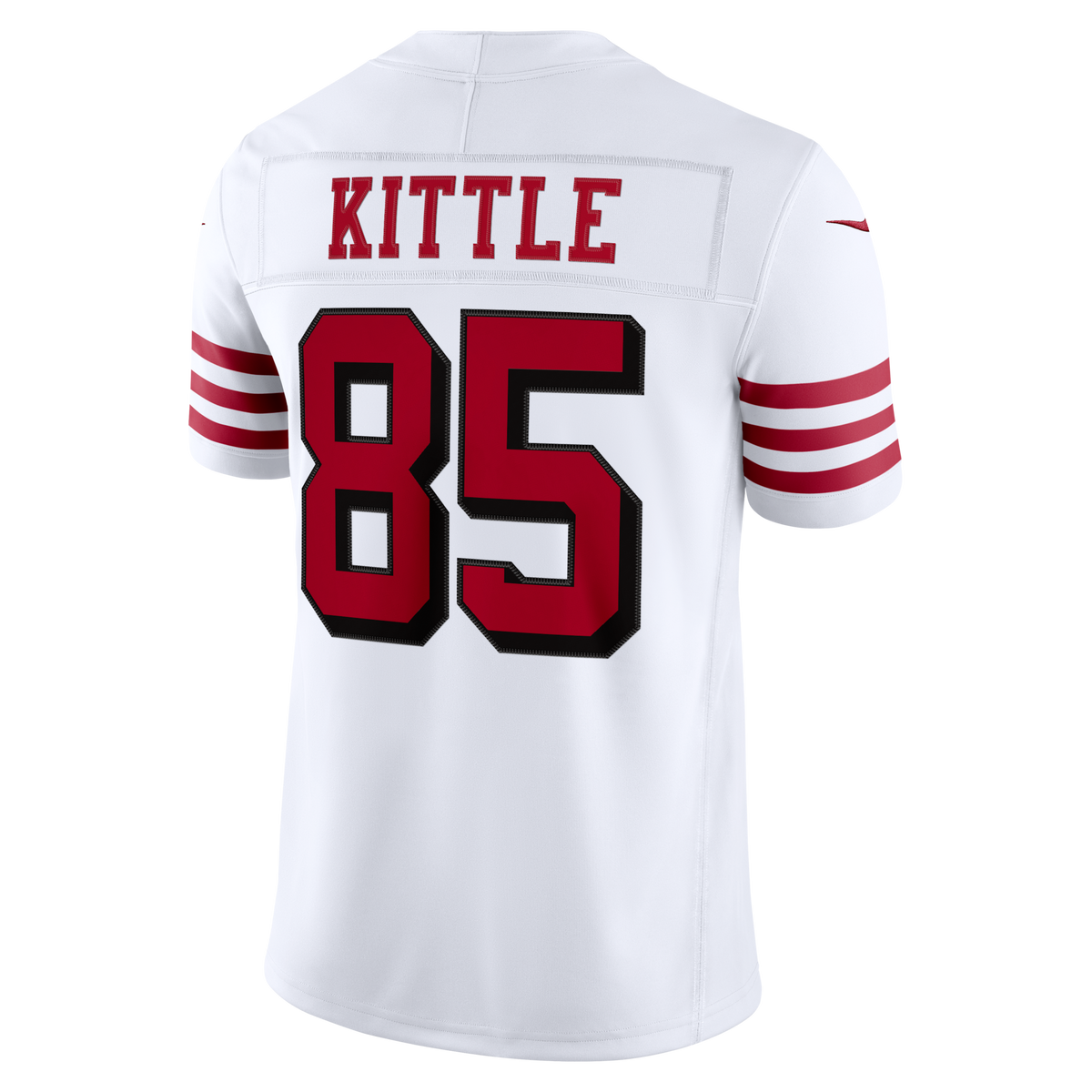 San Francisco 49ers George Kittle White Alternate Vapor F.U.S.E. Stitched Limited Jersey