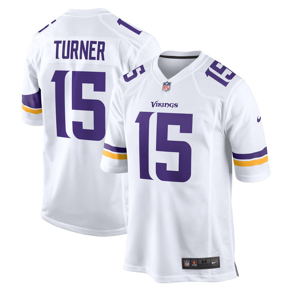Minnesota Vikings Dallas Turner Nike White Game Jersey