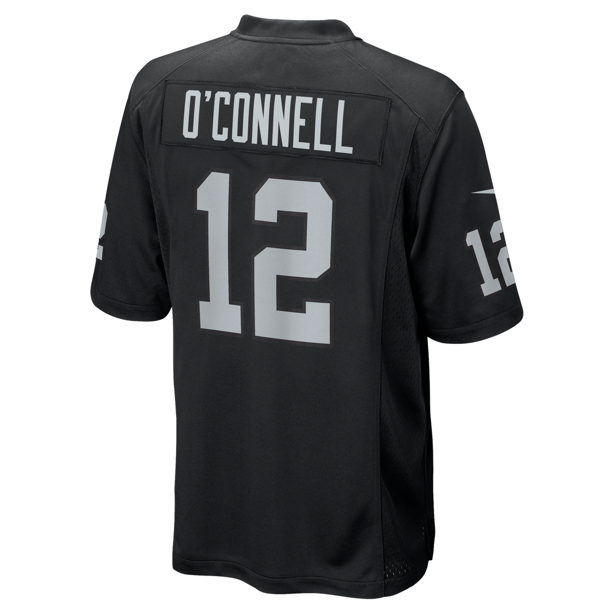 Las Vegas Raiders Aidan O'Connell Nike Black Team Game Jersey