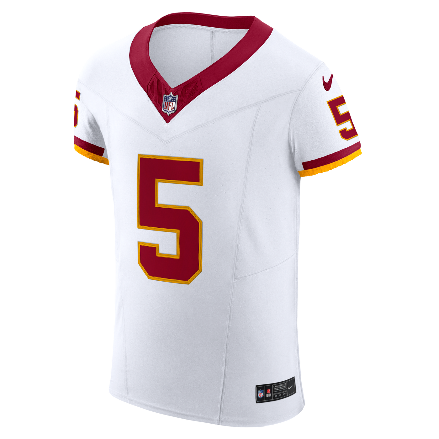 Washington Commanders Jayden Daniels Nike White Alternate 2 Super Bowl Era Vapor F.U.S.E. Elite Jersey