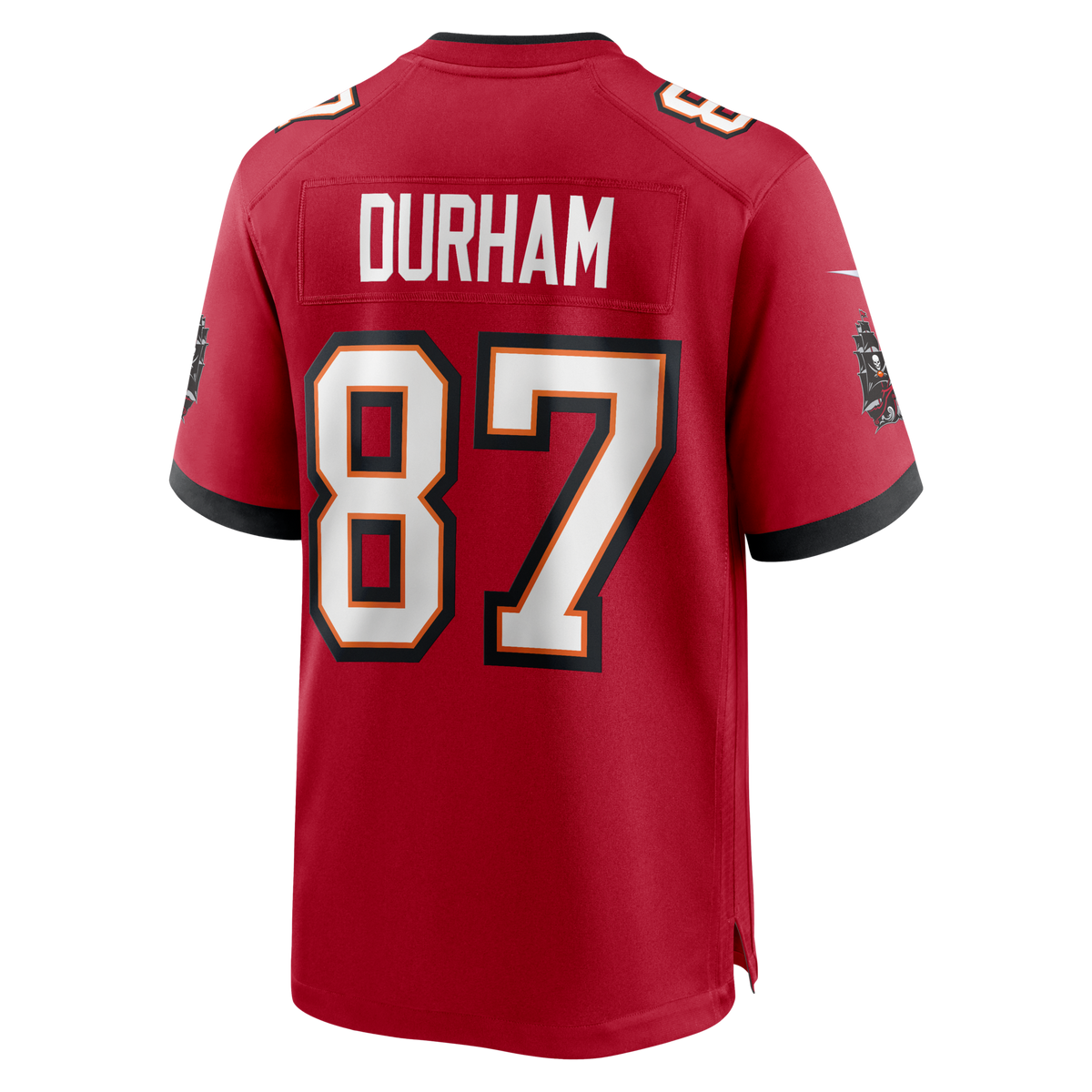 Tampa Bay Buccaneers Payne Durham Red Game Jersey