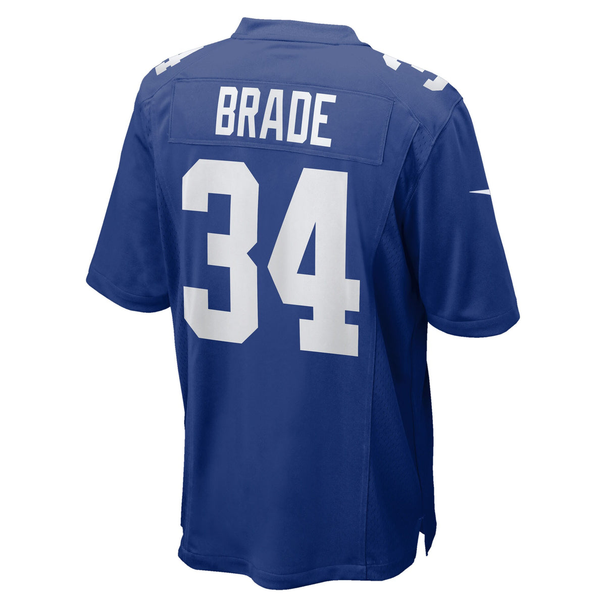 New York Giants Beau Brade Royal Team Game Jersey