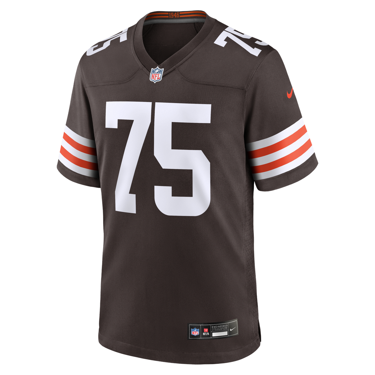 Cleveland Browns Joel Bitonio Brown Game Jersey