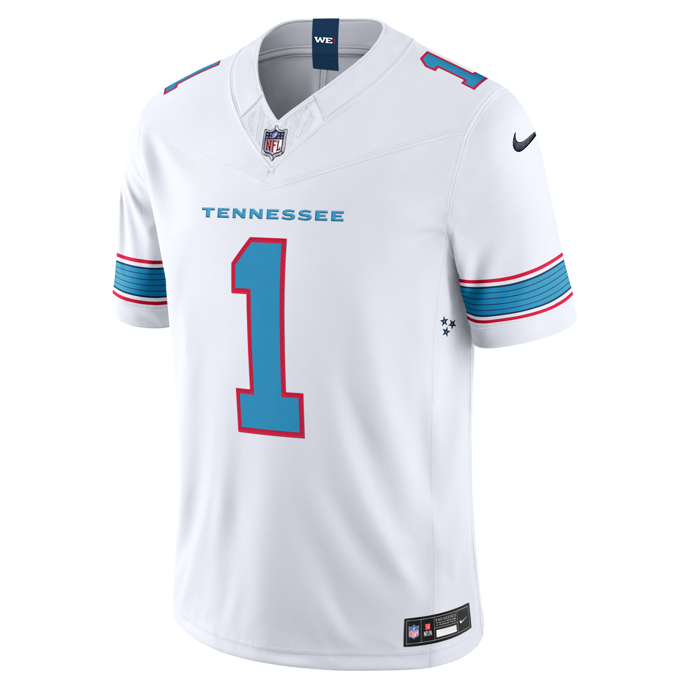 Tennessee Titans Cameron Ward Nike White Vapor F.U.S.E. Stitched Limited Jersey