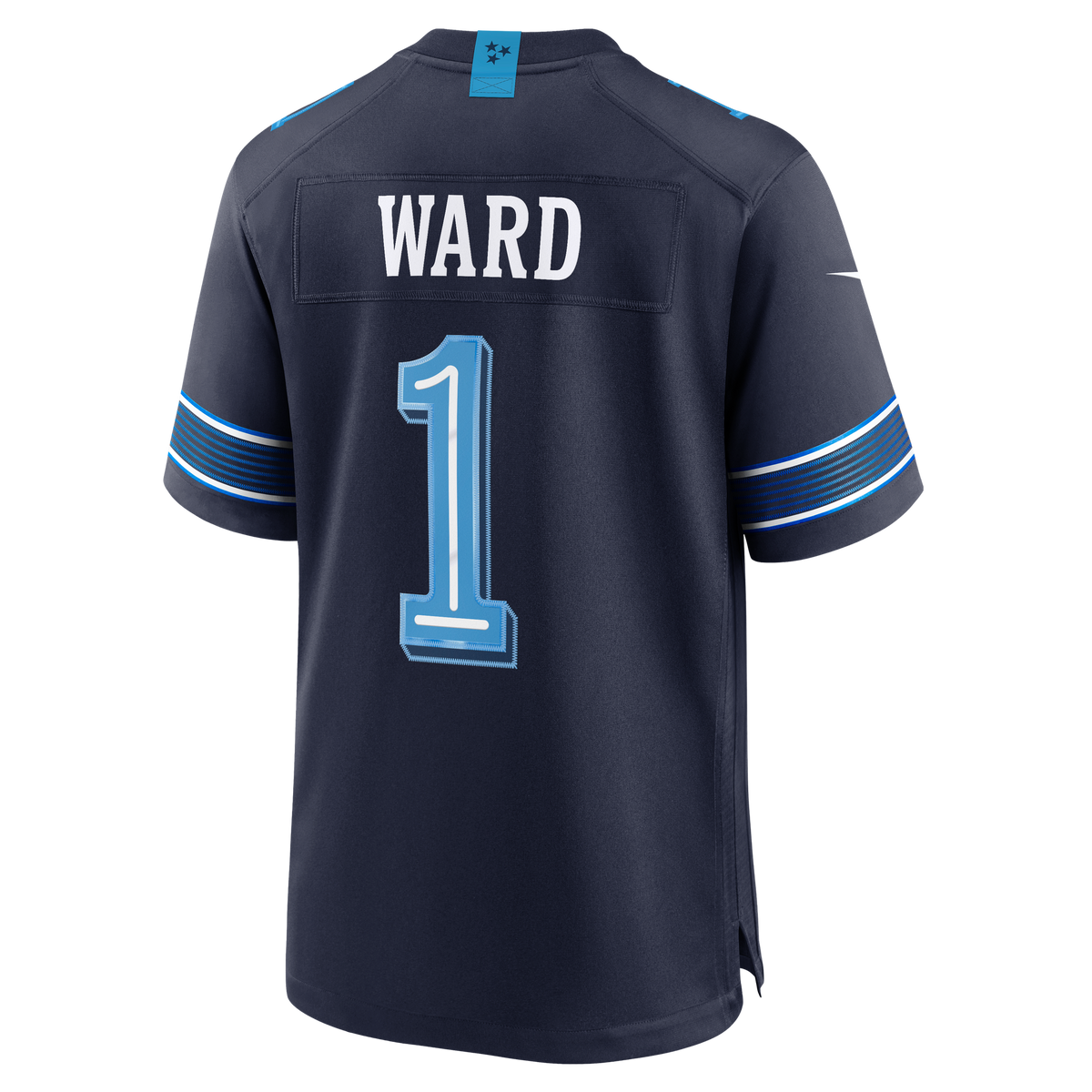 Tennessee Titans Cameron Ward Nike Navy 2026 Rivalries Collection Game Jersey