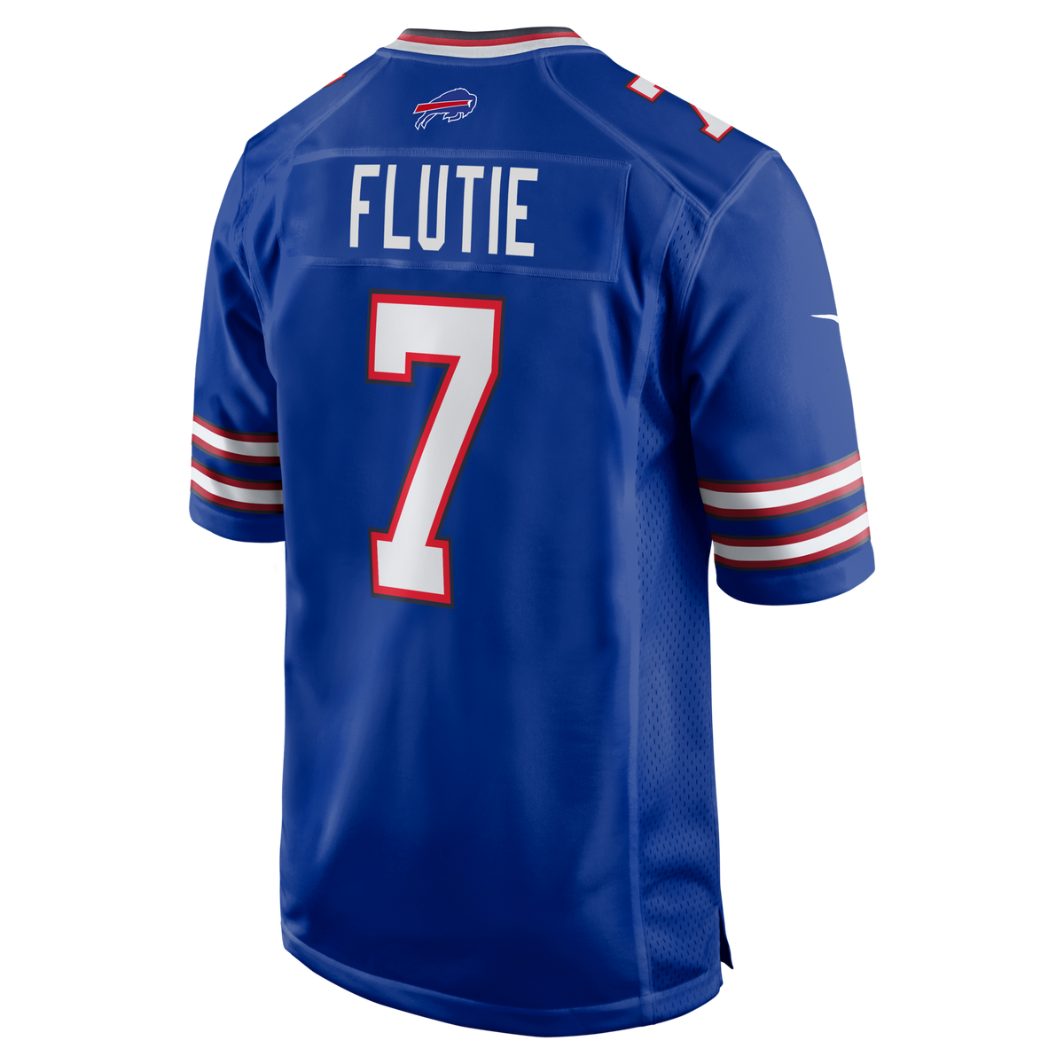 Buffalo Bills Doug Flutie Royal Game Retired Player Jersey