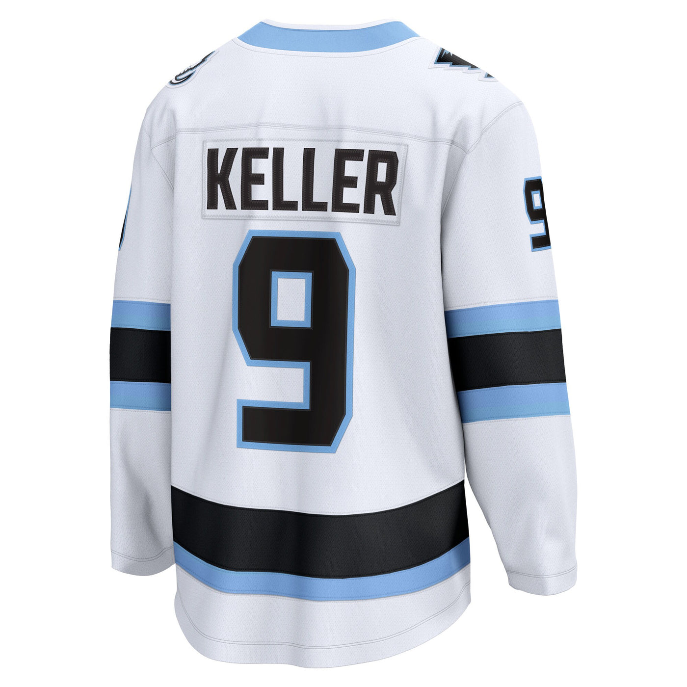 Utah Mammoth Clayton Keller Fanatics White Away Breakaway Player Jersey