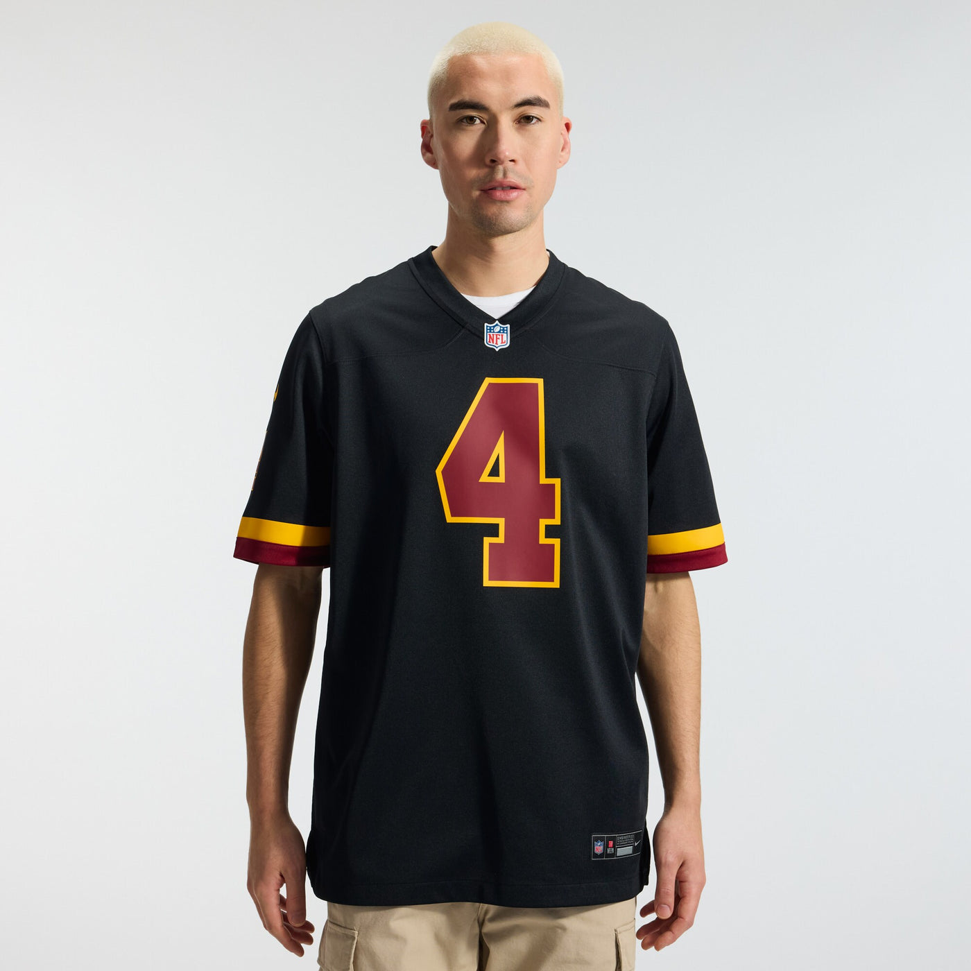 Washington Commanders Frankie Luvu Nike Black Hail Raiser Alternate Game Jersey