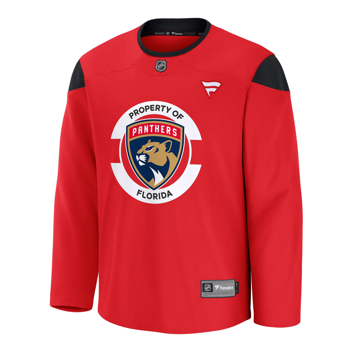 Florida Panthers Fanatics Red Practice Jersey