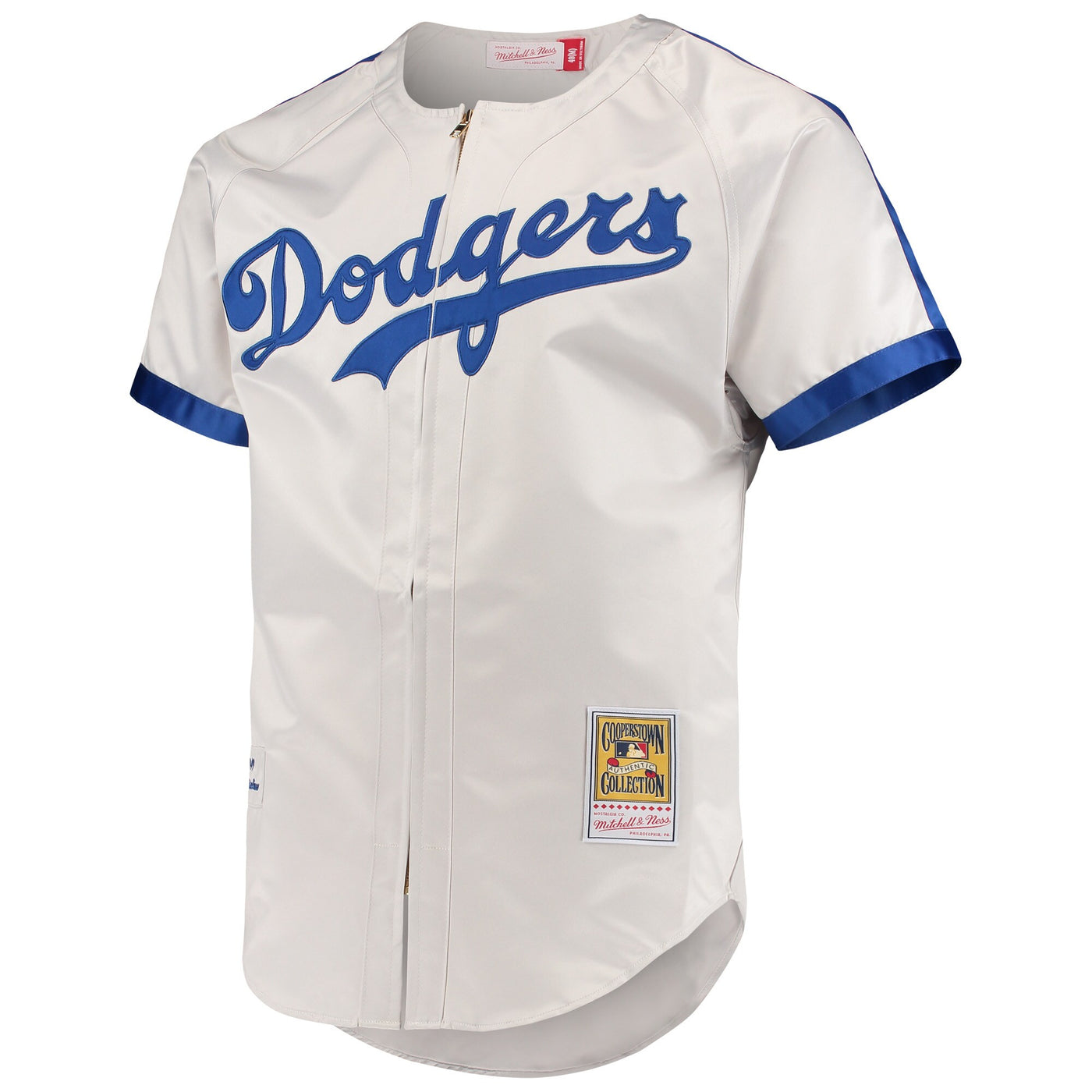 Brooklyn Dodgers Jackie Robinson Mitchell & Ness Gray Cooperstown Collection Authentic Jersey