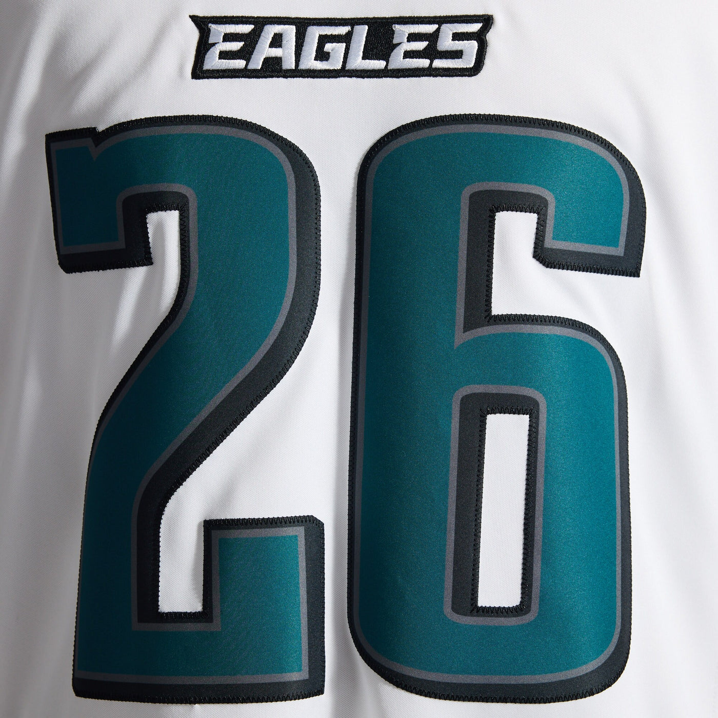 Philadelphia Eagles Saquon Barkley Nike White Vapor F.U.S.E. Stitched Limited Jersey