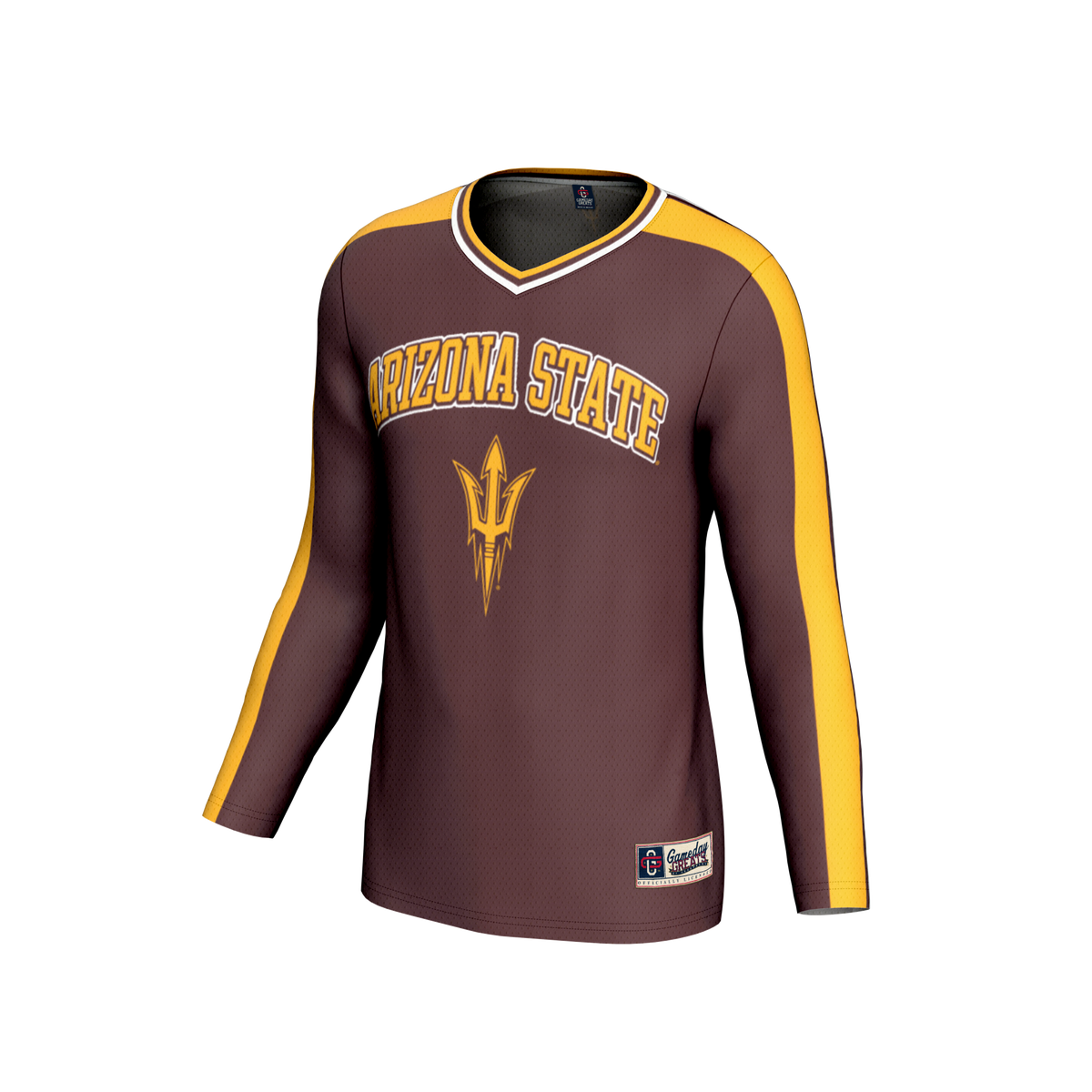 #1 Arizona State Sun Devils GameDay Greats Lightweight Collegiate Volleyball Fashion Jersey - Maroon