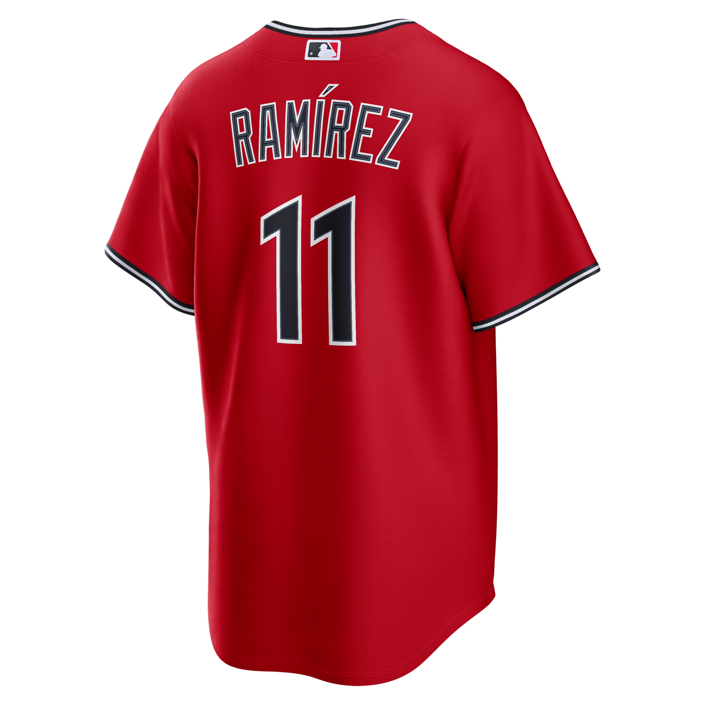 Cleveland Guardians José Ramírez Nike Red Alternate Replica Jersey