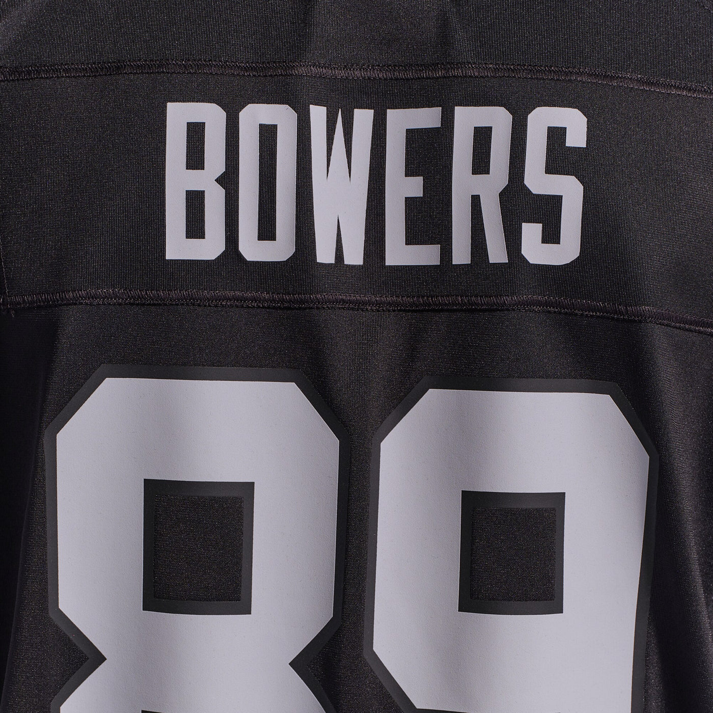 Las Vegas Raiders Brock Bowers Nike Black Player Game Jersey