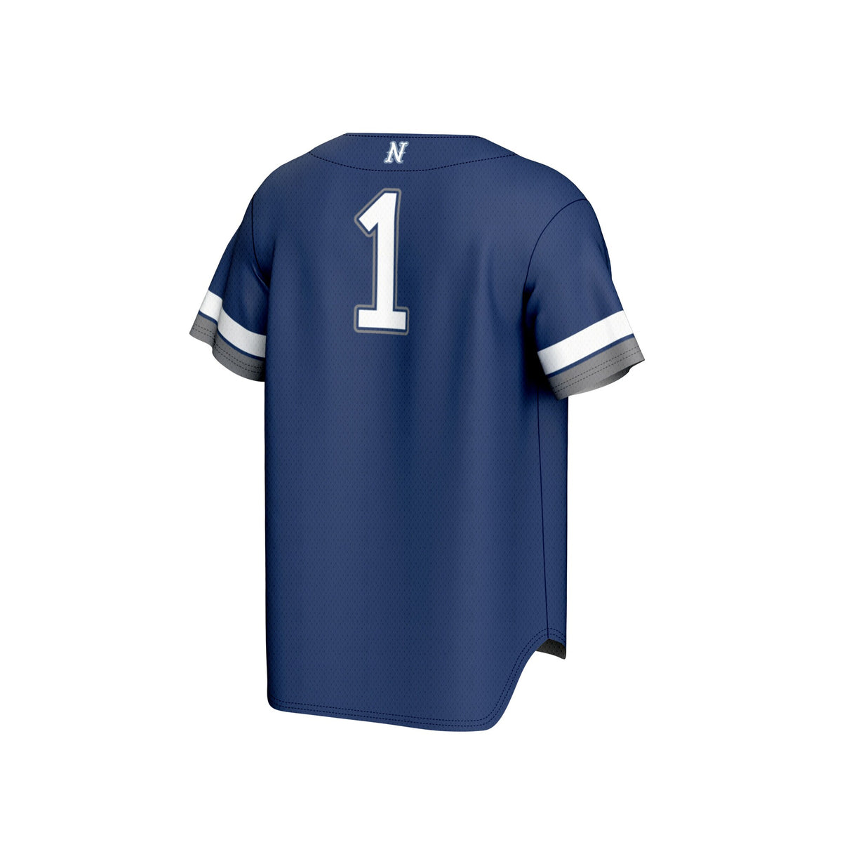 #1 Nevada Wolf Pack GameDay Greats Lightweight Collegiate Baseball Fashion Jersey - Navy