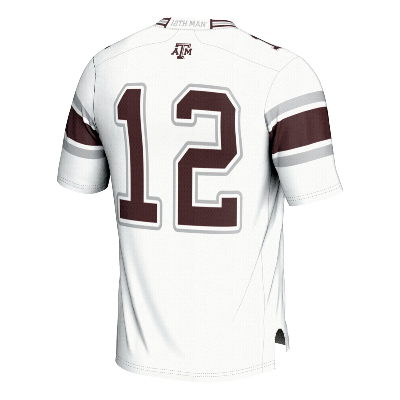 GameDay Greats #12 White Texas A&M Aggies Football Lightweight Fashion Jersey