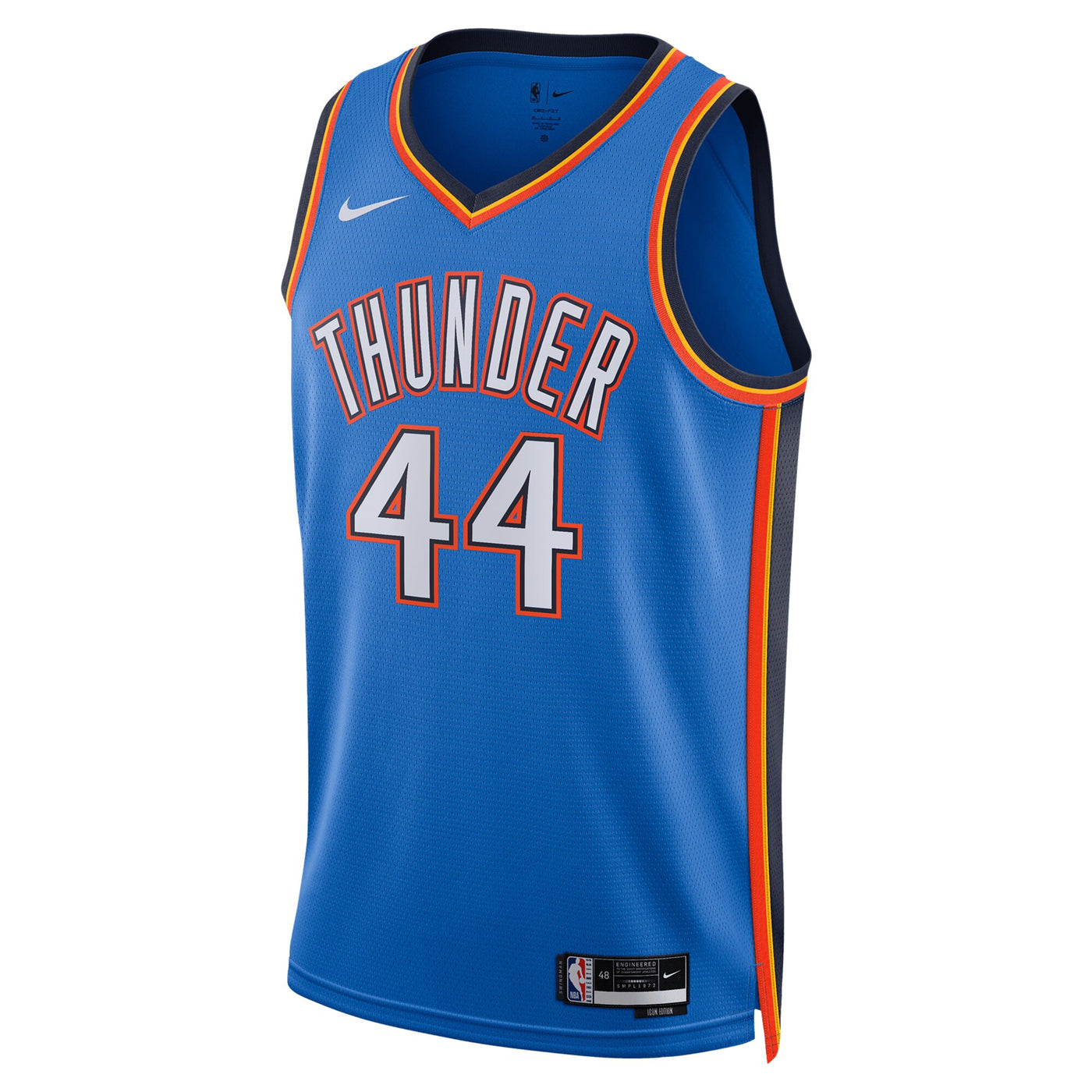Oklahoma City Thunder Nike Icon Swingman Jersey - Blue - Nikola Topić