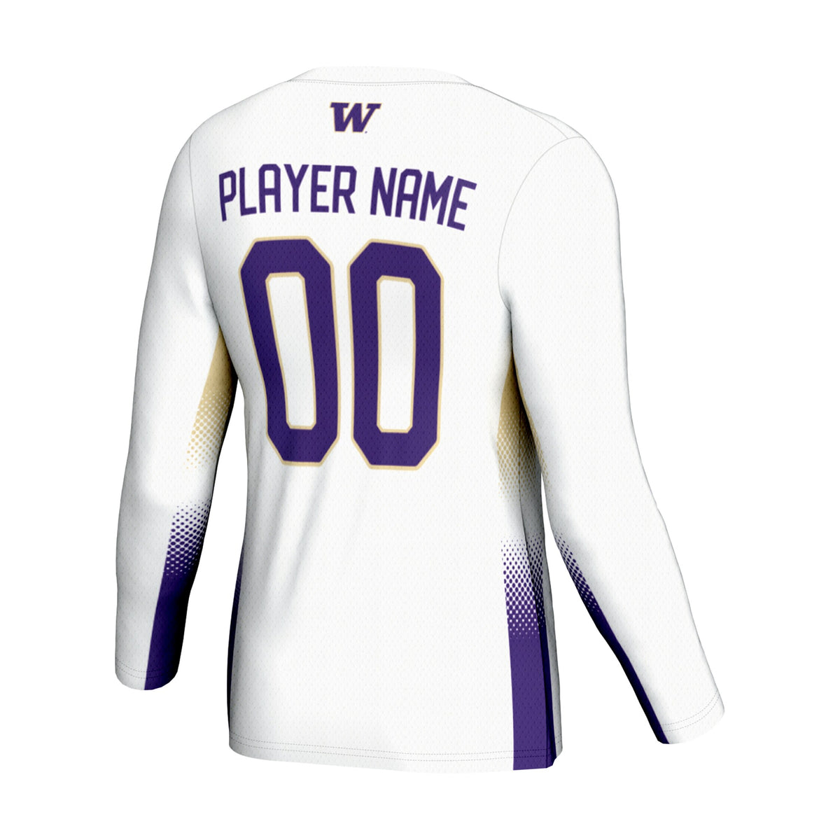 Washington Huskies GameDay Greats NIL Lightweight Volleyball Jersey - White