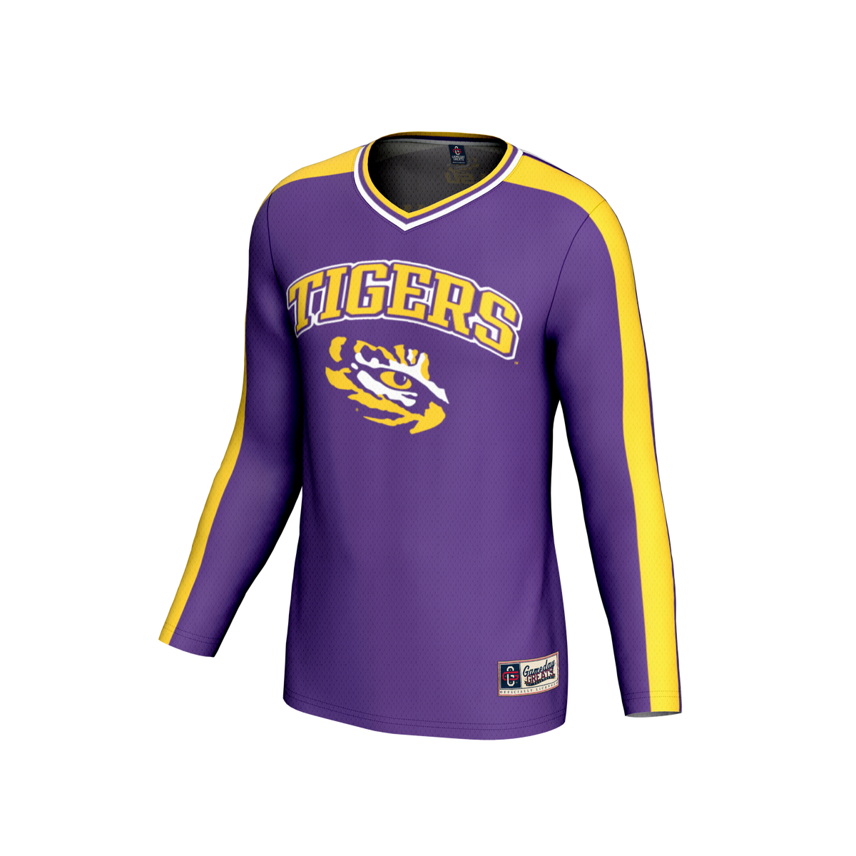 LSU Tigers GameDay Greats NIL Pick-A-Player Lightweight Collegiate Volleyball Fashion Jersey - Purple
