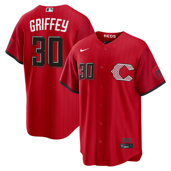 Cincinnati Reds Ken Griffey Jr. Nike Red 2026 City Connect Stadium Jersey