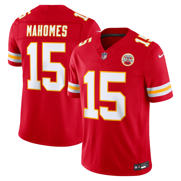 Kansas City Chiefs Patrick Mahomes Nike Red Team Vapor F.U.S.E. Stitched Limited Jersey