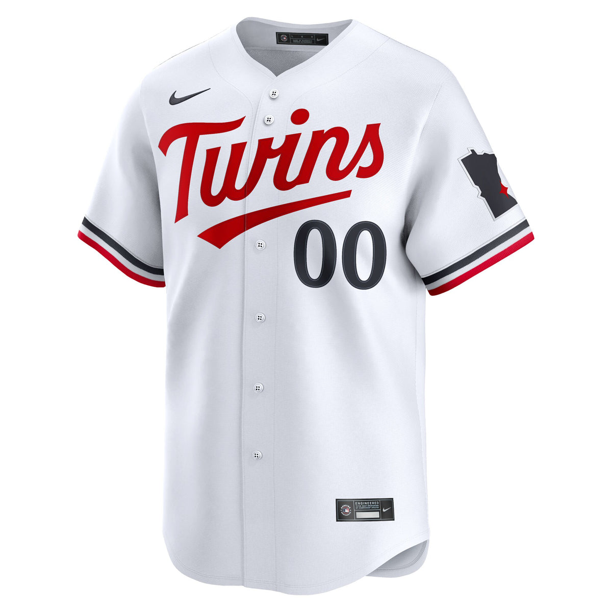Minnesota Twins White Home Limited Pick-A-Player Retired Roster Jersey