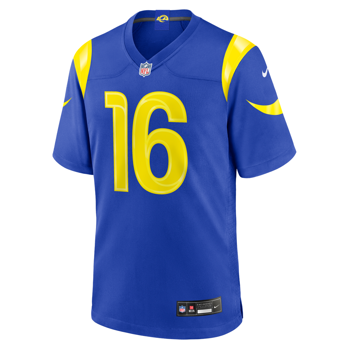 Los Angeles Rams Tru Edwards Royal Team Game Jersey
