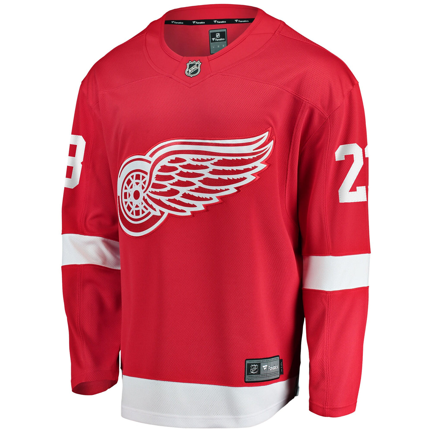 Detroit Red Wings Lucas Raymond Fanatics Red Home Breakaway Player Jersey
