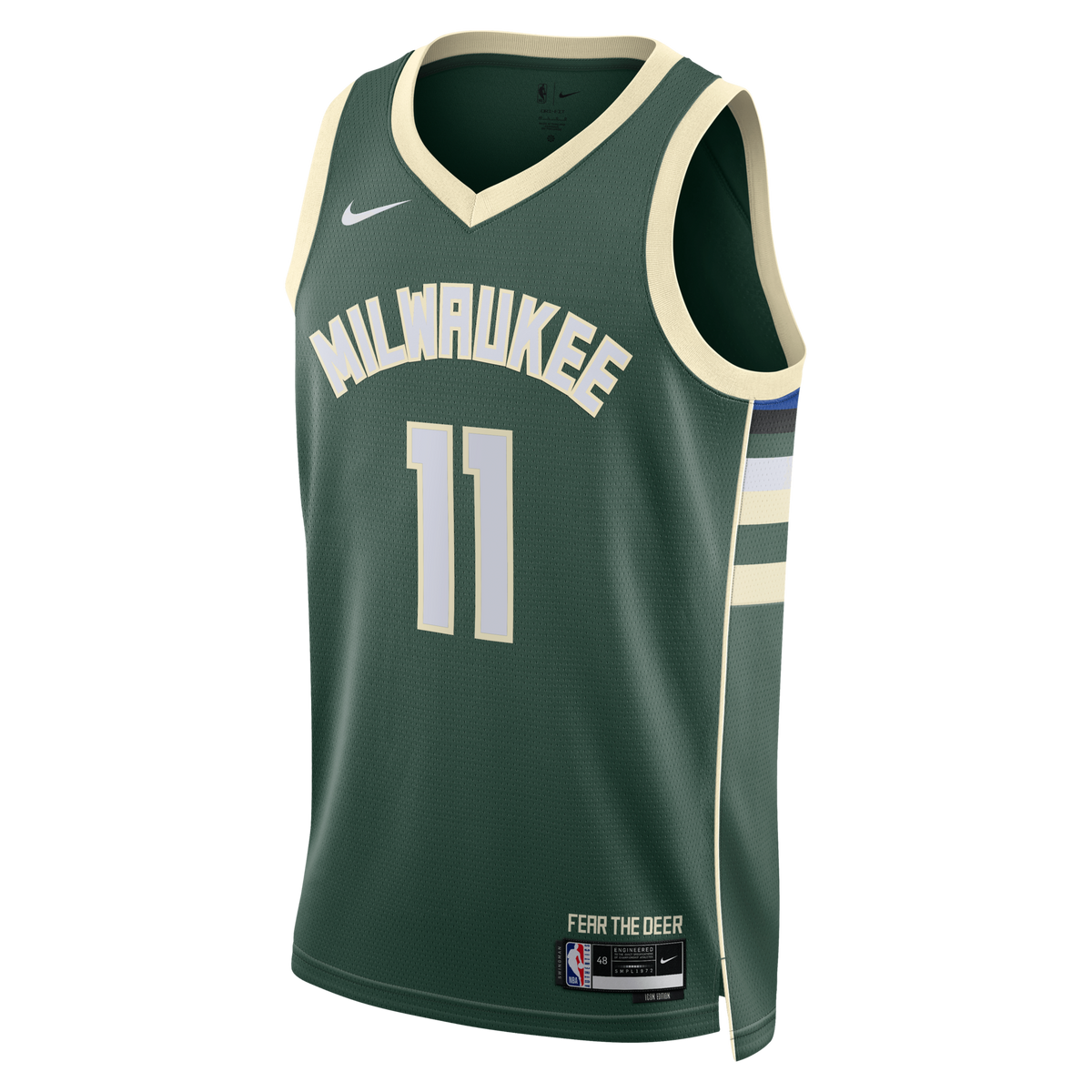 Milwaukee Bucks Icon Edition Swingman Jersey - Hunter Green - Tyler Herro -