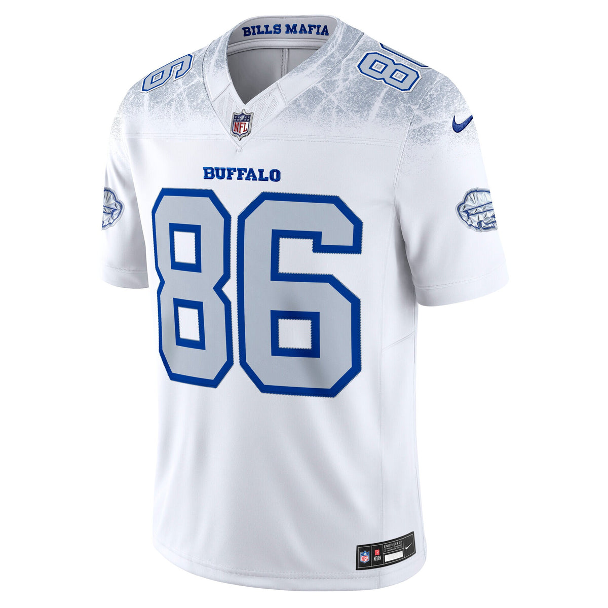 Buffalo Bills Dalton Kincaid White 2025 Rivalries Collection Stitched Limited Jersey