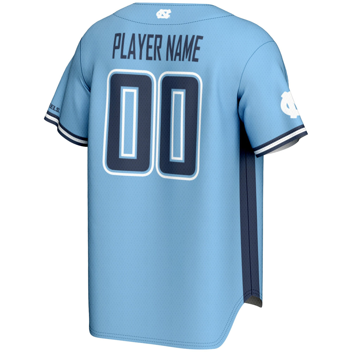 North Carolina Tar Heels GameDay Greats NIL Pick-A-Player Baseball Lightweight Jersey - Carolina Blue
