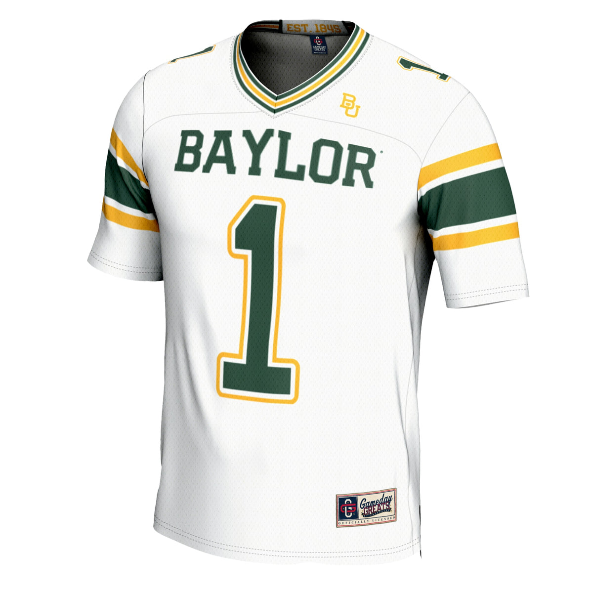 #1 Baylor Bears GameDay Greats Football Jersey - White