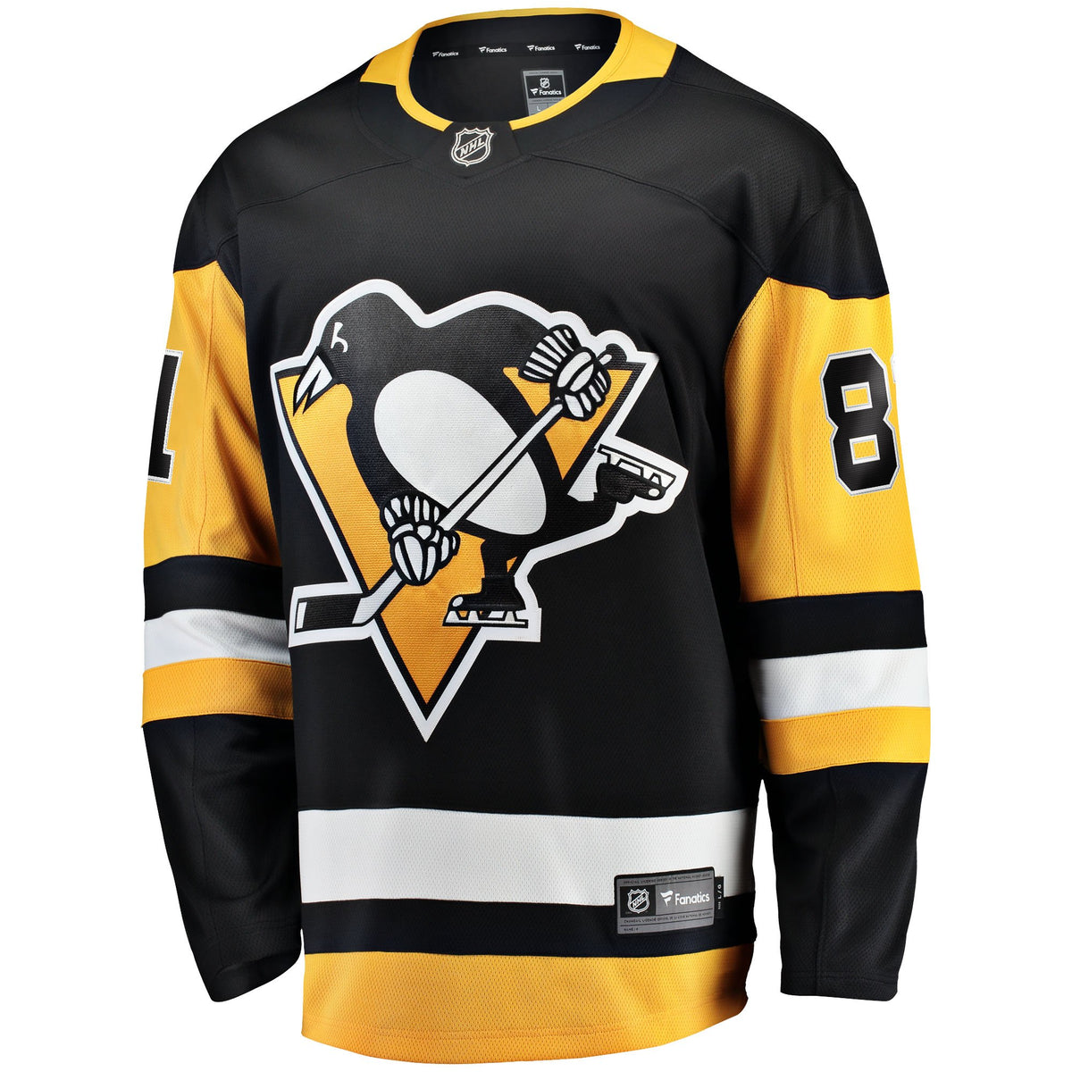 Pittsburgh Penguins Ben Kindel Fanatics Black Home Breakaway Jersey