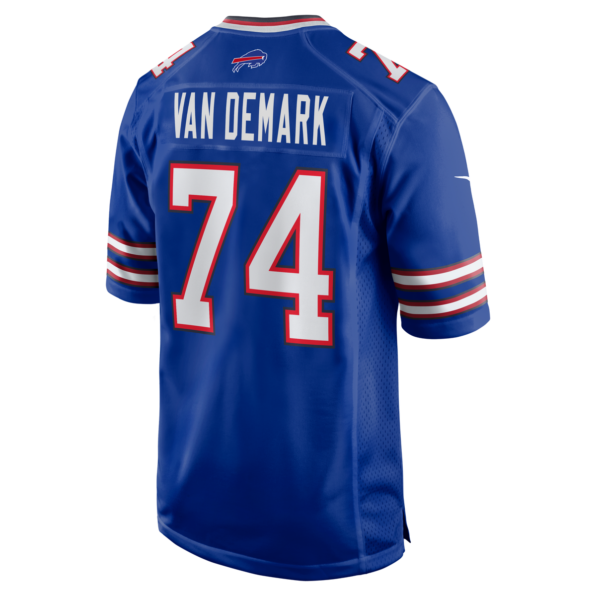 Buffalo Bills Ryan Van Demark Royal Game Player Jersey