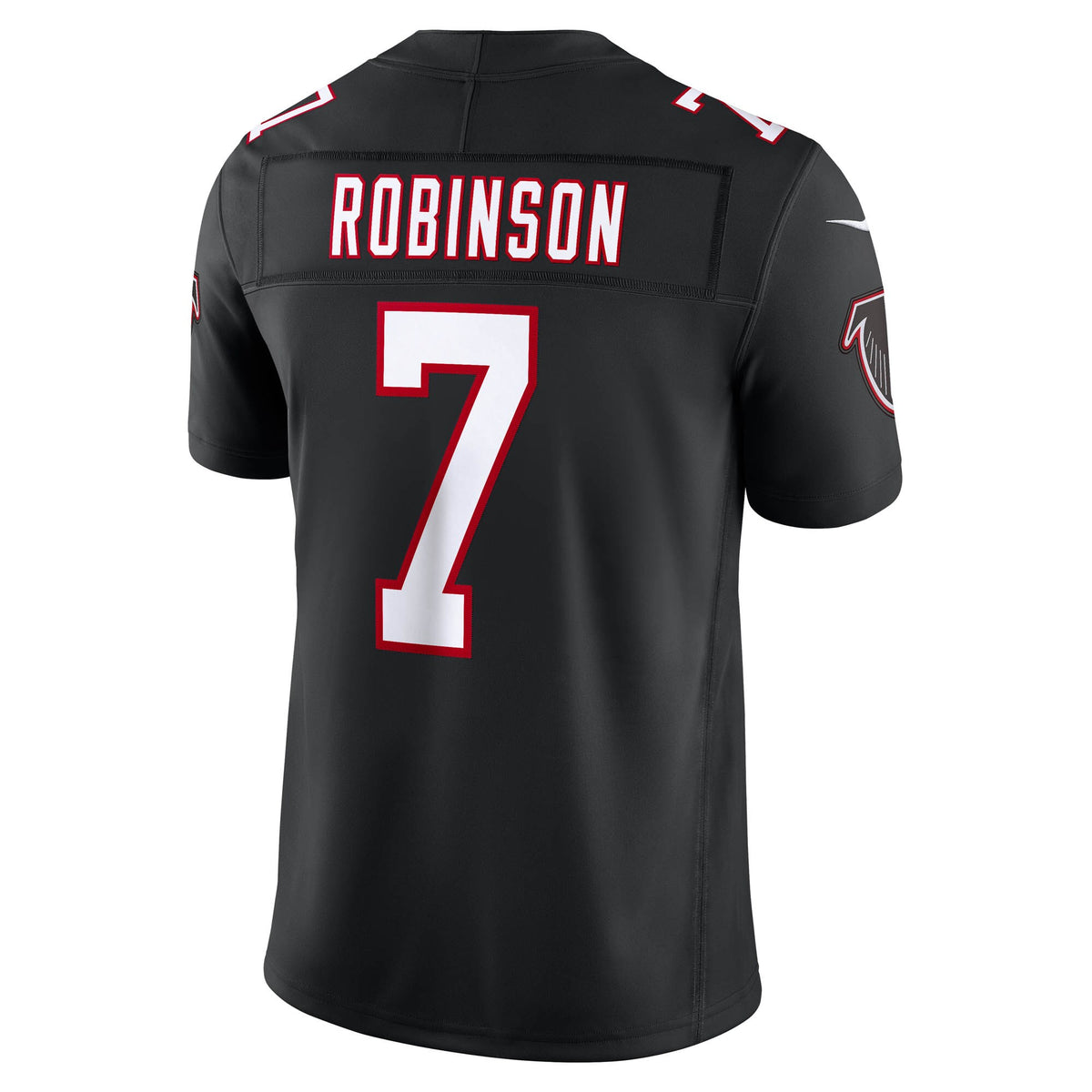 Atlanta Falcons Bijan Robinson Black Alternate Throwback Vapor F.U.S.E. Stitched Limited Jersey