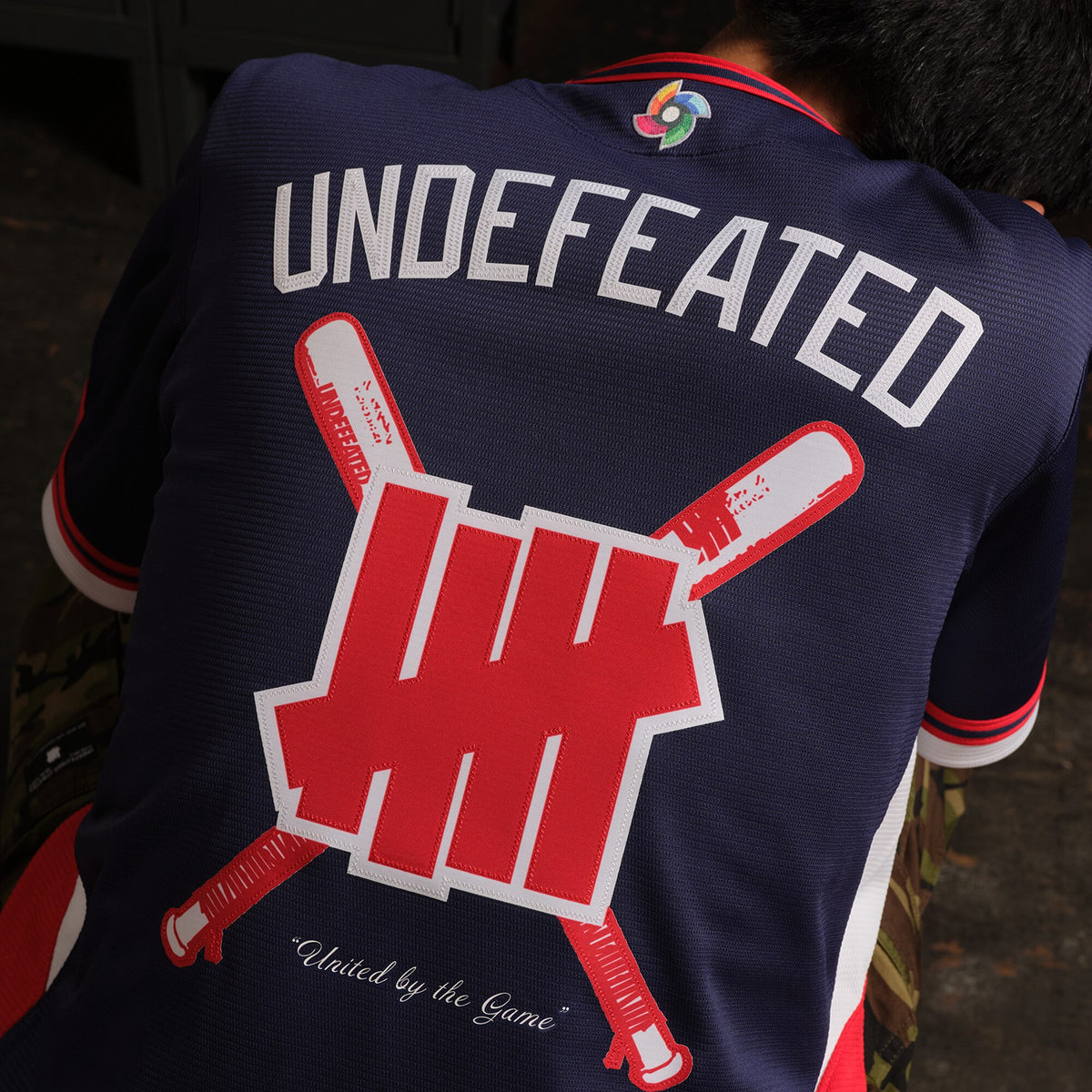 USA Baseball x Undefeated Navy 2026 World Baseball Classic Stadium Jersey