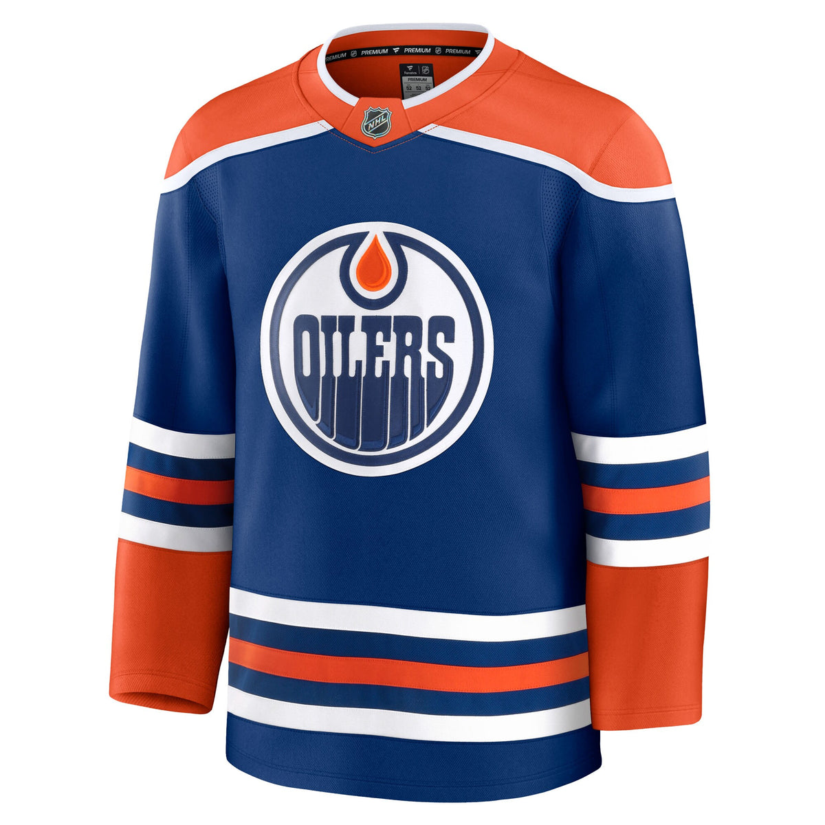 Edmonton Oilers Fanatics Royal Home Premium Jersey