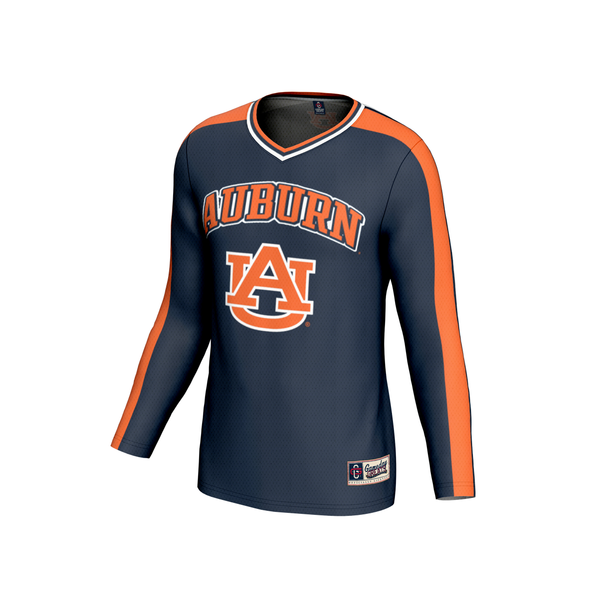 #1 Auburn Tigers GameDay Greats Lightweight Volleyball Fashion Jersey - Navy