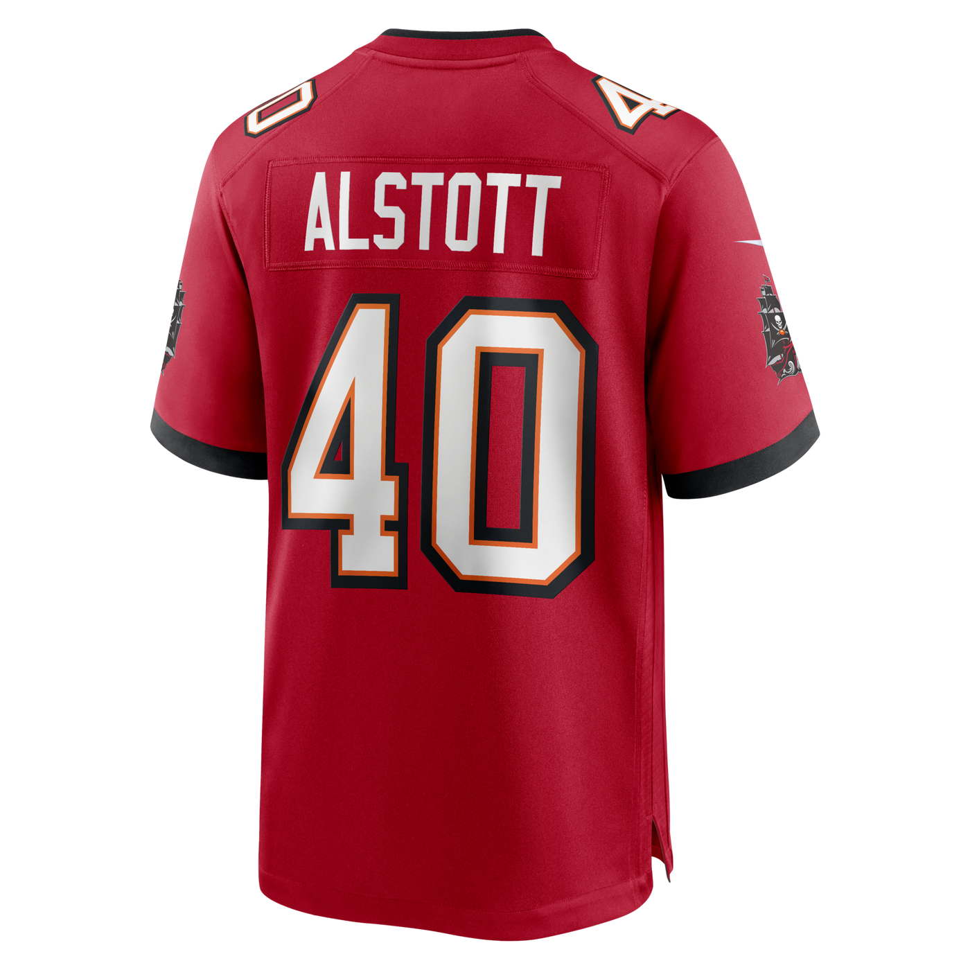 Tampa Bay Buccaneers Mike Alstott Nike Red Retired Player Game Jersey