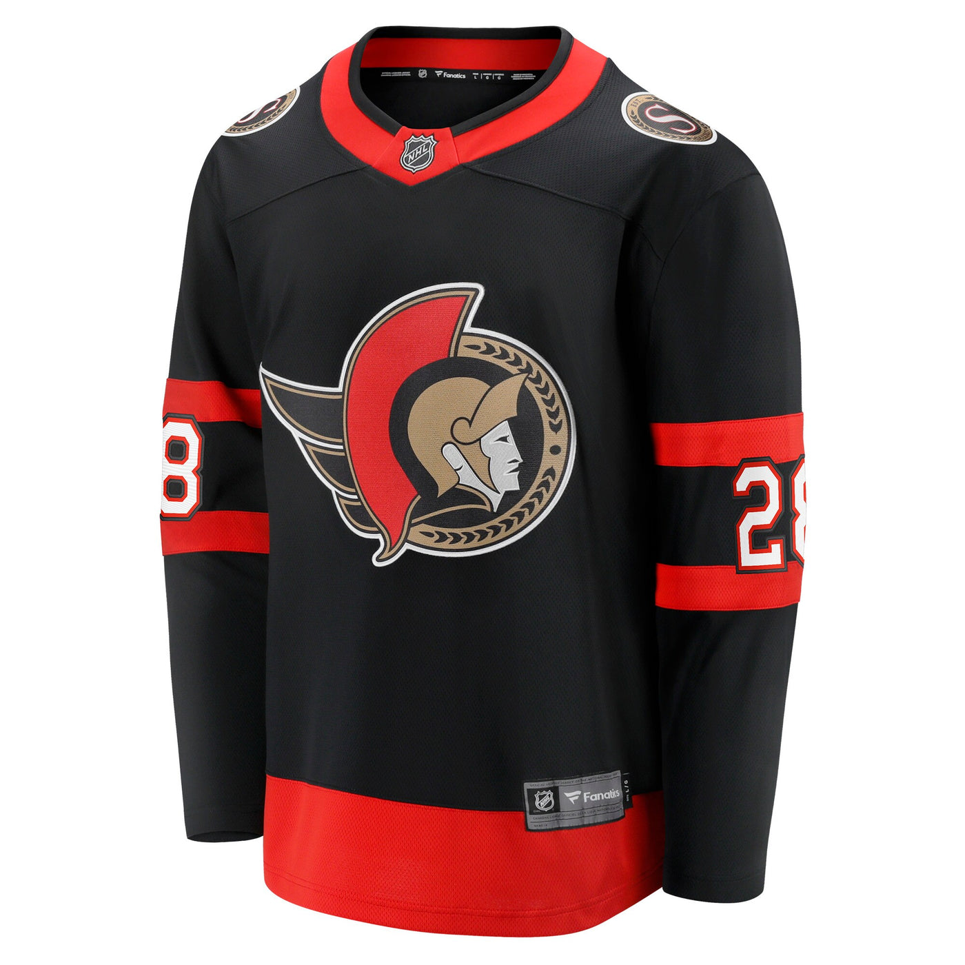 Ottawa Senators Claude Giroux Fanatics Black Home Breakaway Player Jersey