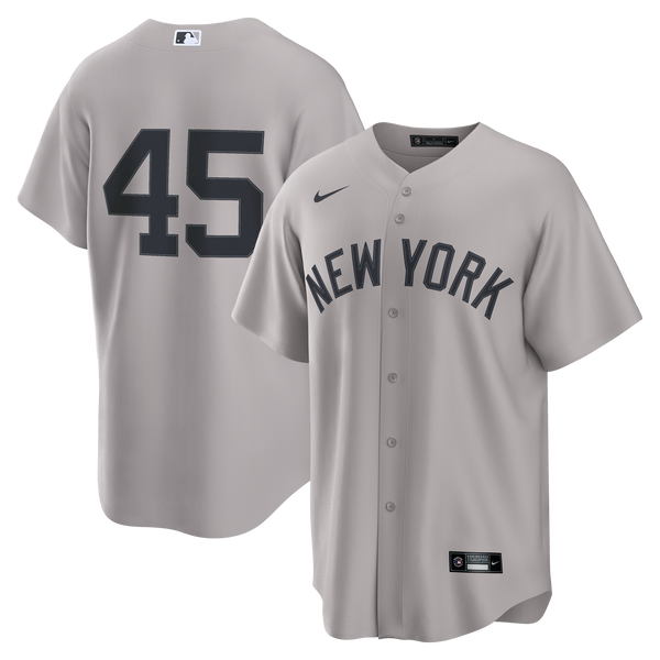 New York Yankees Gerrit Cole Gray Road Replica Jersey