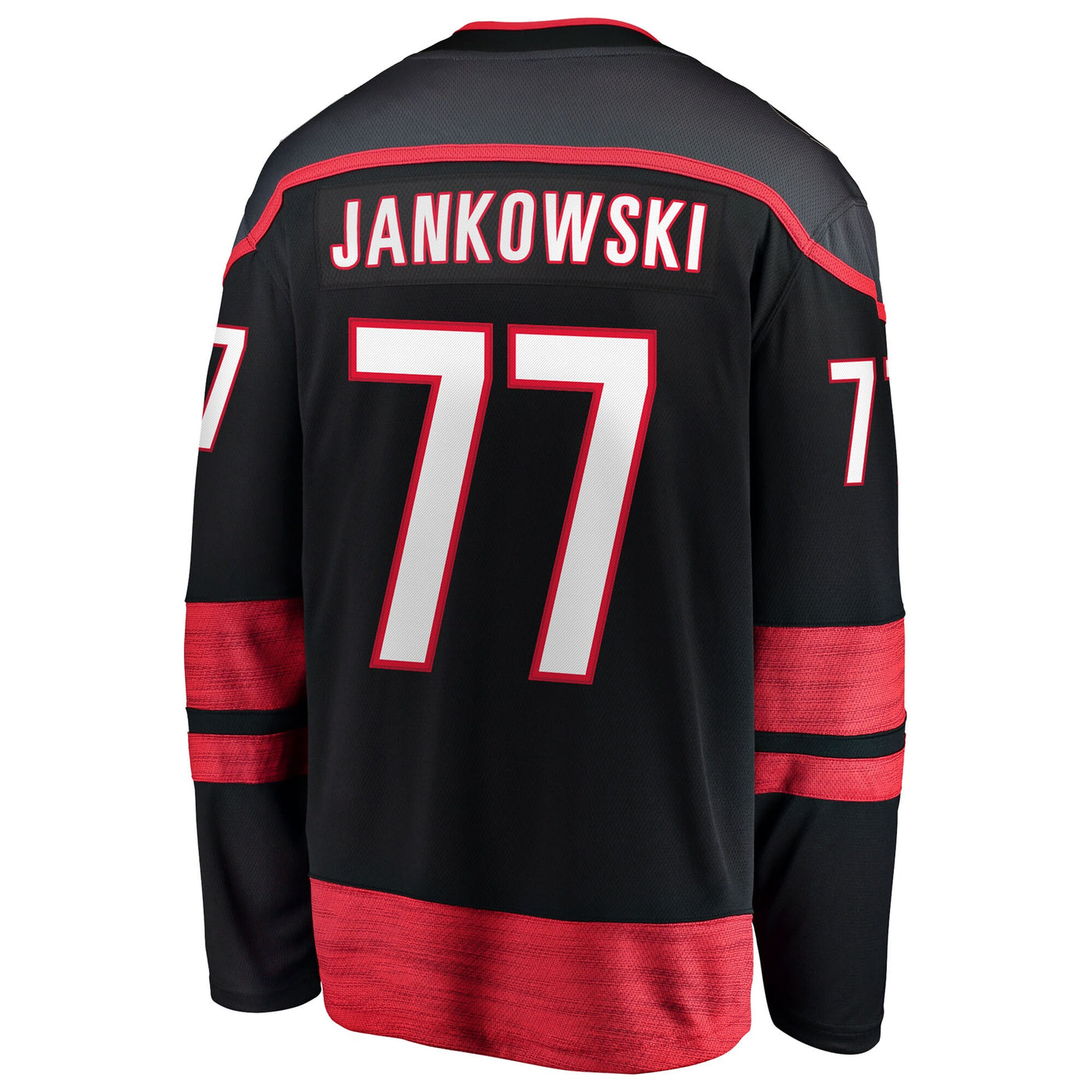 Carolina Hurricanes Mark Jankowski Fanatics Black Home Breakaway Jersey