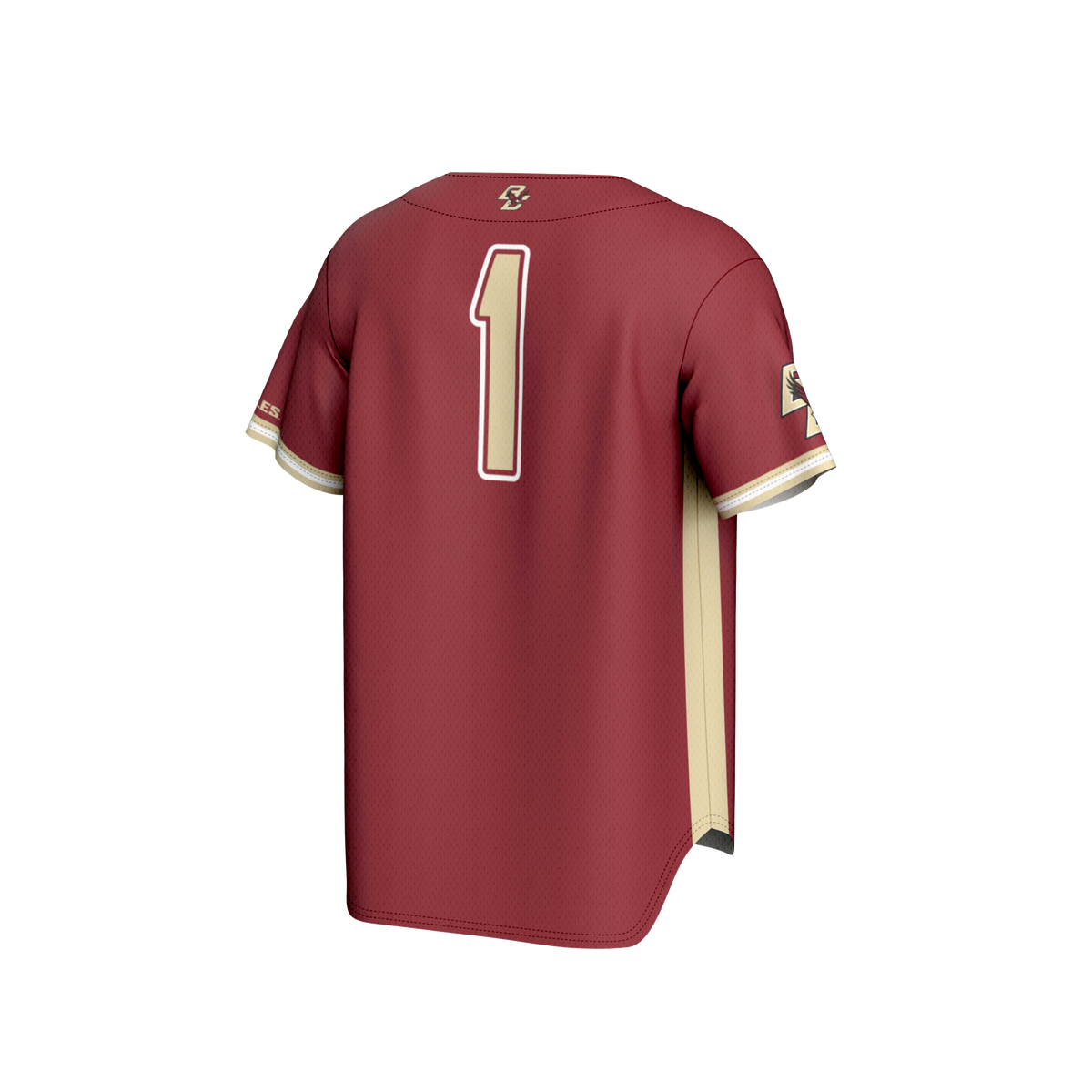 #1 Boston College Eagles GameDay Greats Lightweight Baseball Fashion Jersey – Maroon