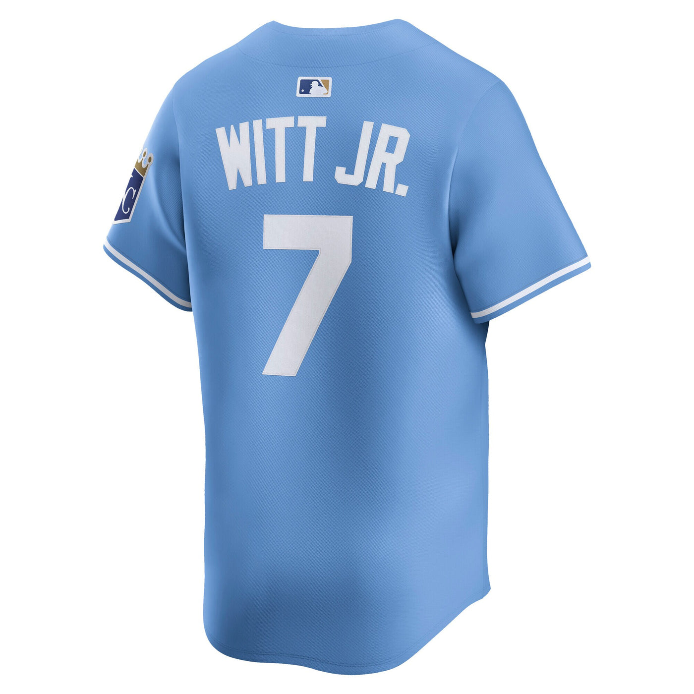 Kansas City Royals Bobby Witt Jr. Nike Light Blue Alternate Limited Player Jersey